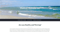 Desktop Screenshot of medicuswellness.com